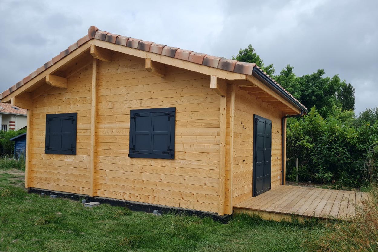 Modèle Le Teich Maison Bois Mif